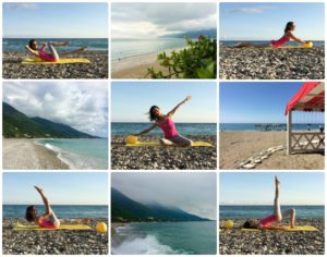Пилатес у моря, Pilates by the sea