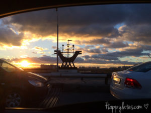 Закат, Братееевский мост