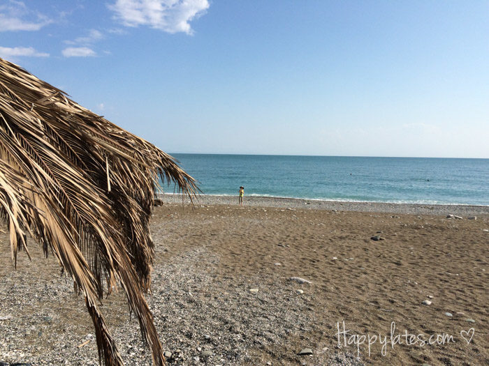 Море и пляж, Гагры