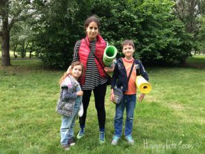 Пилатес в парке 850 летия, спорт на свежем воздухе, Happylates