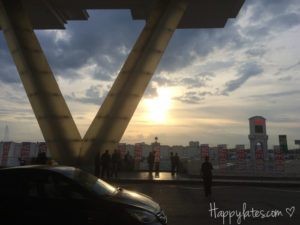 ТРК Вегас, закат