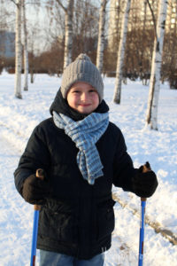 Скандинавская ходьба в Парке 850 летия